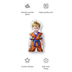 Custom Dragon Ball Pillow for Kids