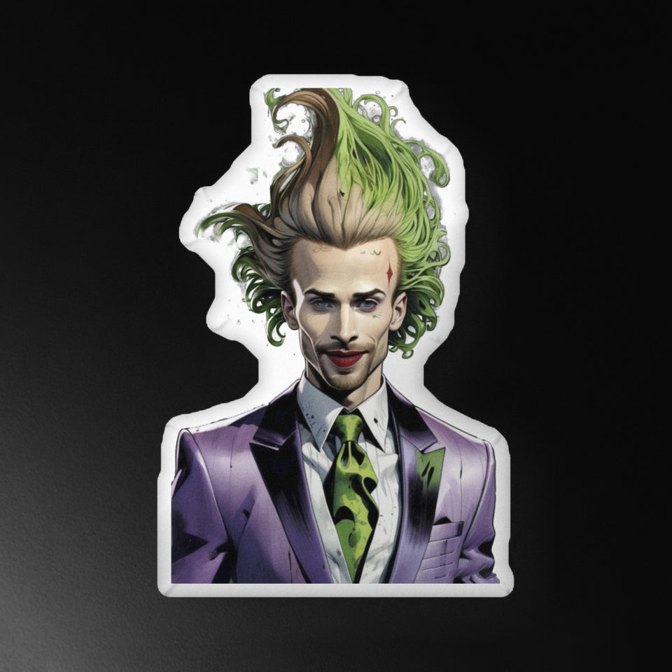 Joker Inspired Pillow with Your Face