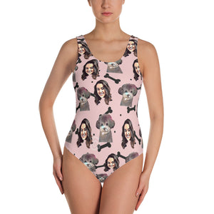 Woman Swimsuit Pinky