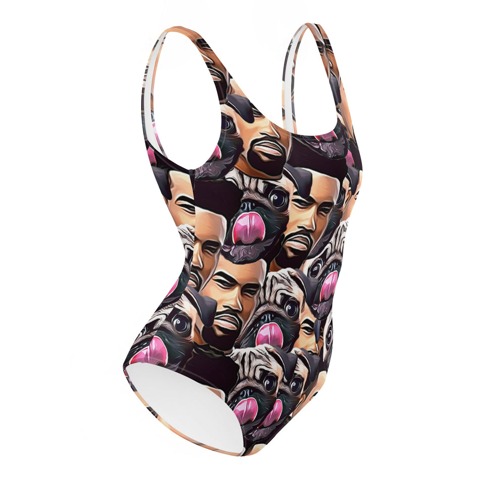 Woman Swimsuit Bony