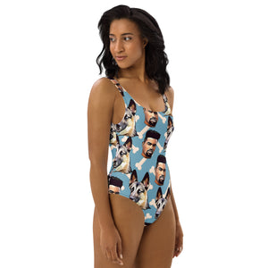 Woman Swimsuit Bony